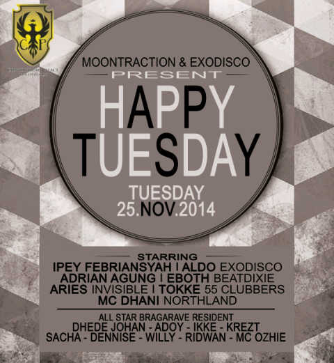 Aries_Invisible's tweet photo. Tonight "HAPPY TUESDAY" @OnestopE w/ @ipeyxtraction , @MC_dhanii , etc ! http://t.co/2KV0ruIYIY