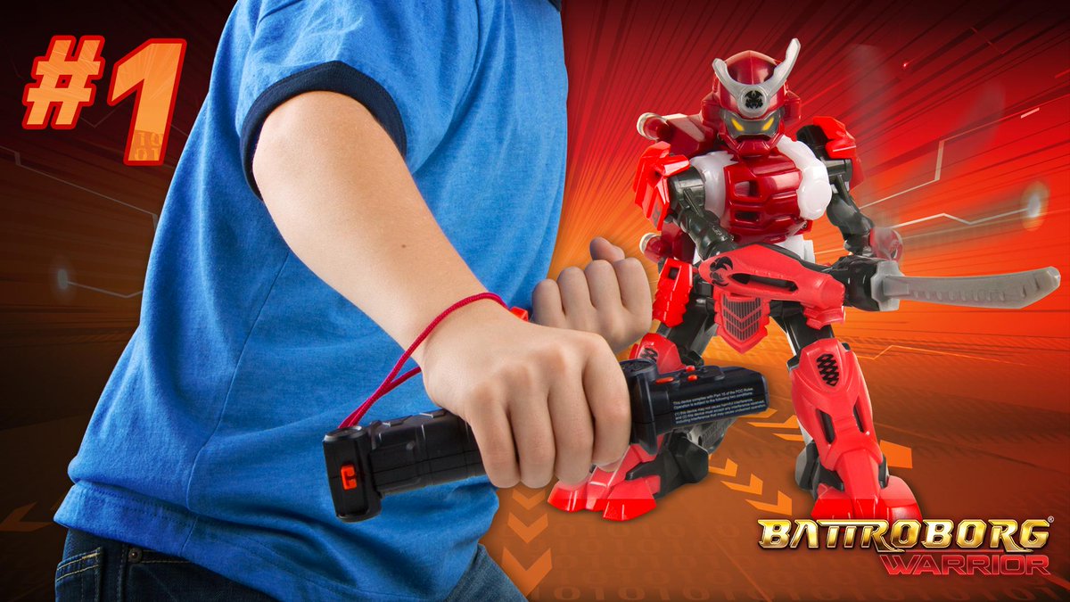 Battroborg's tweet image. We have 5 reasons why Battroborg Warriors should be on your wish list. #1— because you control the warrior in battle!