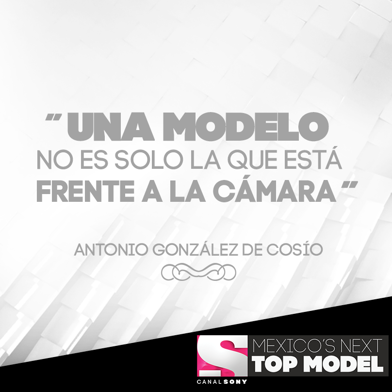 MxTopModel's tweet photo. ¡Una #TopFrase de @agcgucci que no debemos olvidar! ¡Hoy nuevo episodio y nuevas frases a las 10pm por @Canal_Sony http://t.co/3Whs0pjtkG