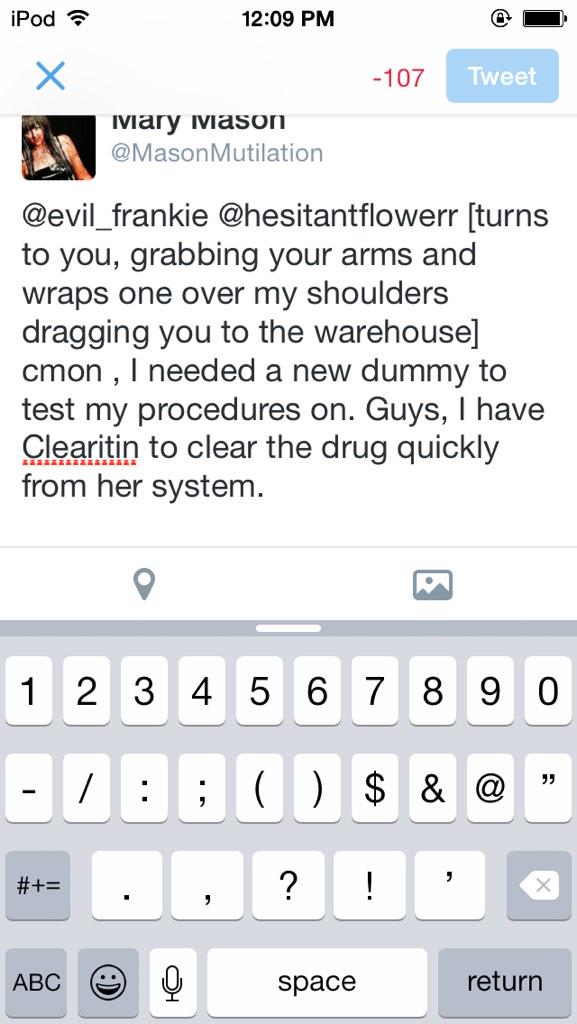 MasonMutilation's tweet image. @evil_frankie @hesitantflowerr @PsycoticF