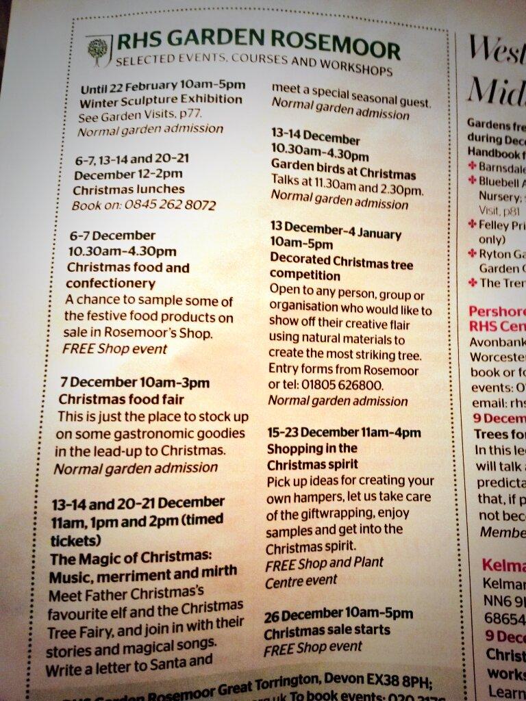 EntertaininglyD's tweet image. Father Christmas's Elf &amp;amp; the Christmas Tree Fairy are returning to @RHS_Rosemoor - it's sure to be @EntertaininglyD