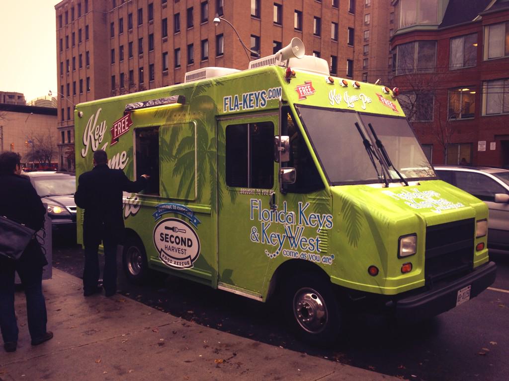 ftmTO's tweet photo. Free #Keylime pie thanks to @thefloridakeys and @2ndHarvestTO #woot #free http://t.co/FMIf6FzpxG