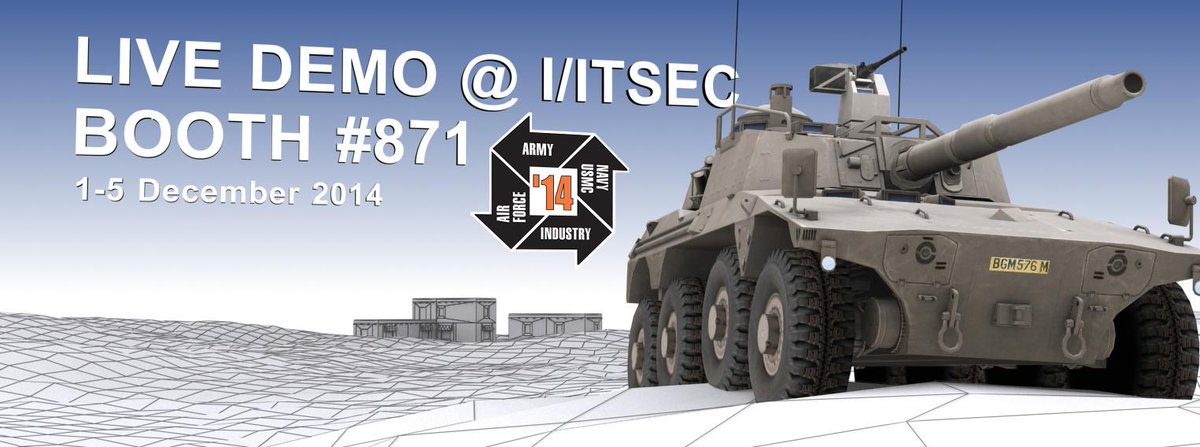 simthetiq's tweet photo. See Simthetiq’s collaboration with @VTMAK, @BOEING, @DVCSim, @vxsim, @dboxtech and #TrianGraphics @#IITSEC http://t.co/cH6fGjEgo1
