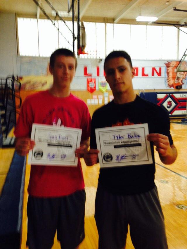 ncarpp's tweet photo. “@LHSPhysEd: Champions crowned in period F... CongratulationS Tyler and Sean!! Great competition! #lhsphysed http://t.co/35rKjZhvWH” proud