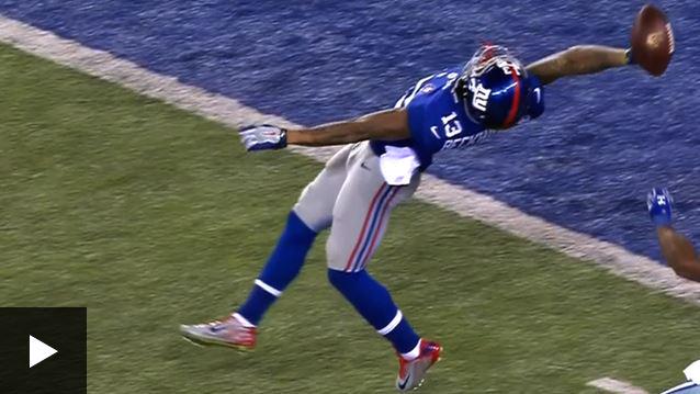We've had bend it like Beckham, now it's all about catching it like Odell Beckham Jr (UK Only) bbc.in/11OeZ4K