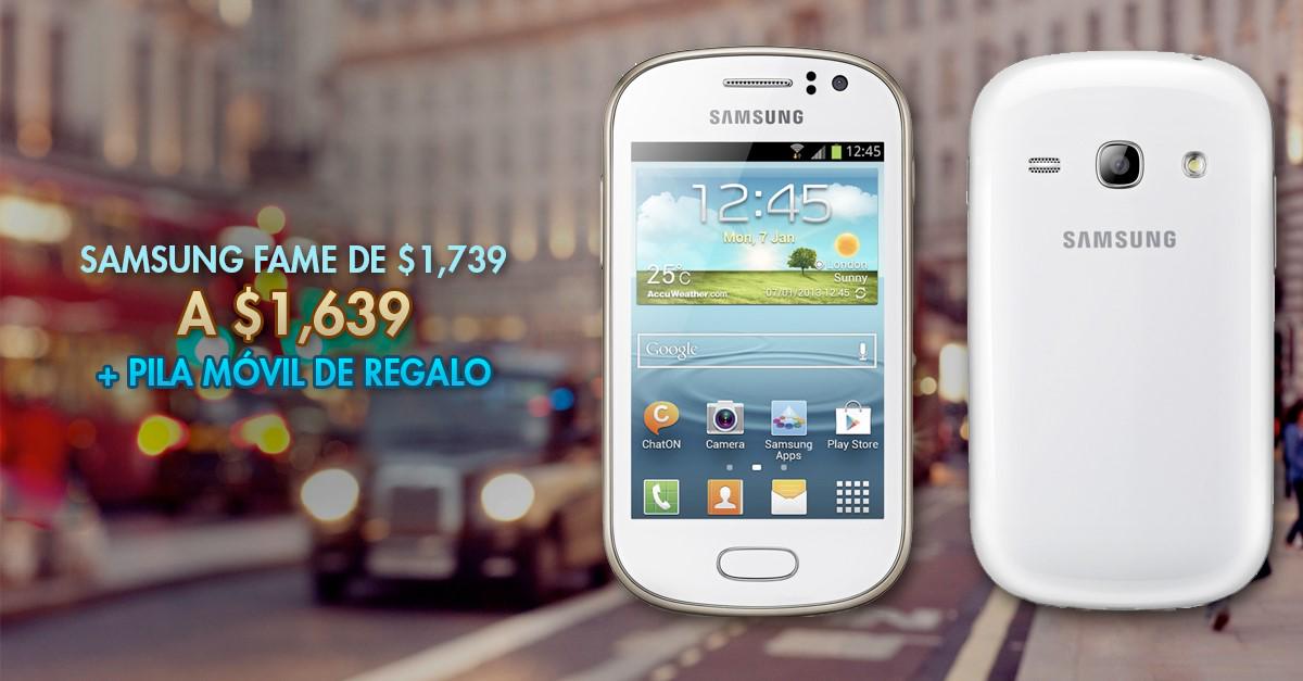 teledatamx's tweet photo. Samsung Fame en Descuento + Pila Móvil de Regalo. Más Información en http://t.co/BUuIjdzYJZ Tel. 55 56 89 16 98 http://t.co/OTlp7lAGBo
