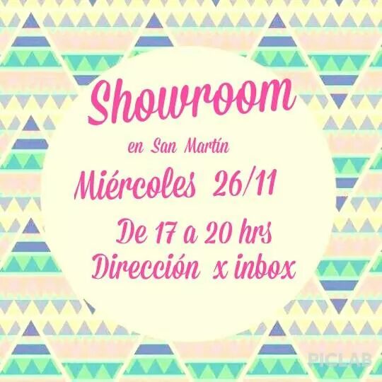 lionabsas's tweet photo. El Miércoles Showroom en San Martín 😉 http://t.co/18yFMNm22P