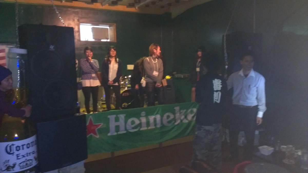 １月１０日SLUM BARは神奈川登戸からSTUDS、沖縄からISW、Jack the nicholson's、MADOVER、GUN-FOAD、BUMBA。