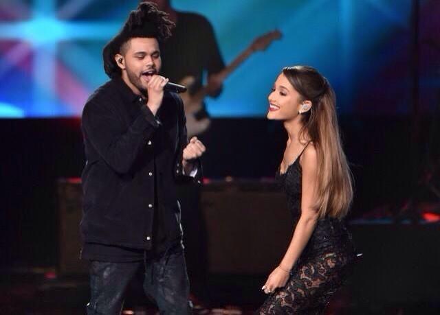 arianagbplanet's tweet photo. #BreackFree-#Problem and #LoveMeHarder @ArianaGrande Performing for #MTVAmas http://t.co/3WvTFBziOY