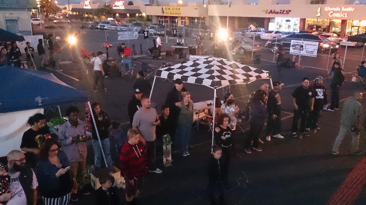 pushforwardlv's tweet image. View from the top. Push Forward Rock For Youth II #halfpipe #lasvegas #skatelife @lasvegasweekly #lvskatemag #punk