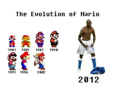 GamingNostalgic's tweet photo. The evolution of Mario LOL

#Mario # mariobalotelli #Balotelli #football #Nintendo http://t.co/aehzESLGE9