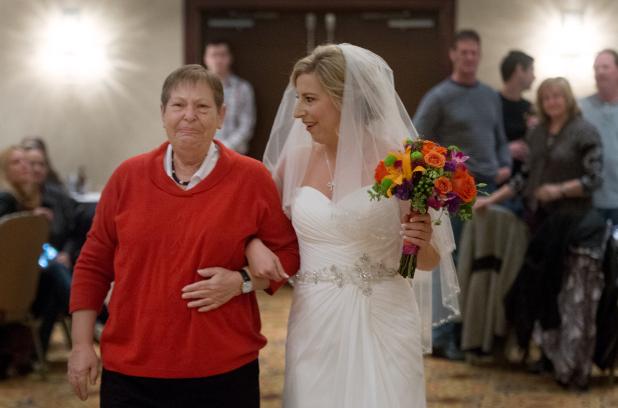 hamiltonmetro's tweet photo. Hamilton bride surprises ailing mother with a wedding http://t.co/ucrRUlrhid http://t.co/pizfSQokar
