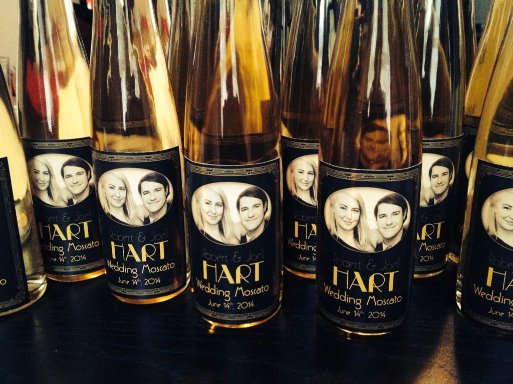I heart art!  The Hart's wine labels...