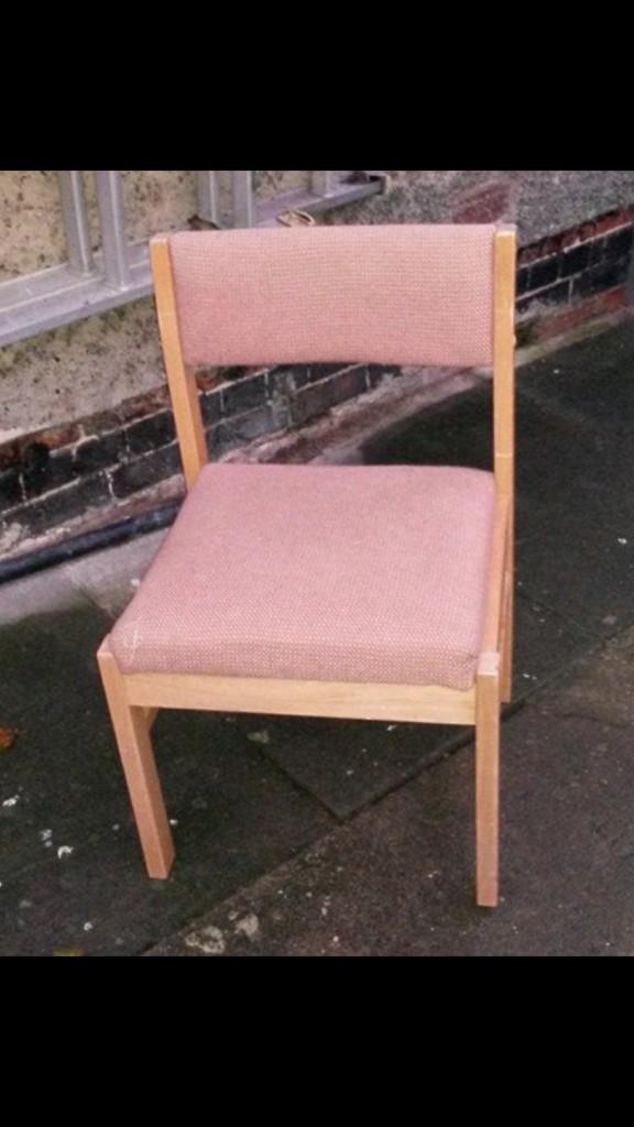 chair_raiser's tweet photo. Latest refurb painted black and recovered in john lewis fabric "italian vegetable" http://t.co/JCXvPNIyjA
