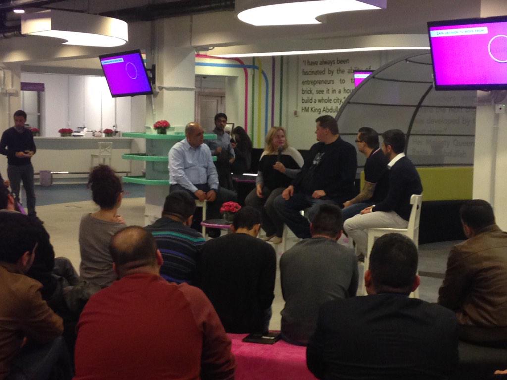 nourkhrais's tweet photo. What Makes a video Game Successful?  Q&amp;A session Zinc @ZainJo @KHBPJo @JoGS2014 http://t.co/MvOJoFR8P8