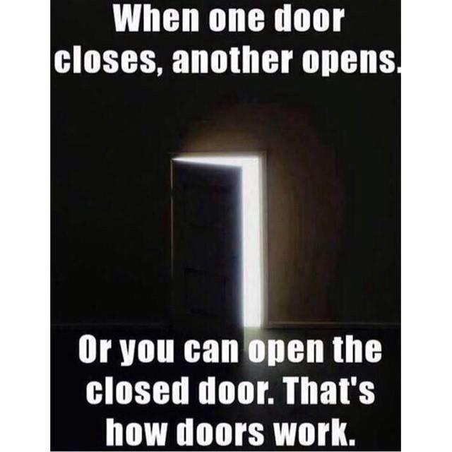 Sum deep thoughtz for <a href="/KimDotcom/">Kim Dotcom</a> on doors