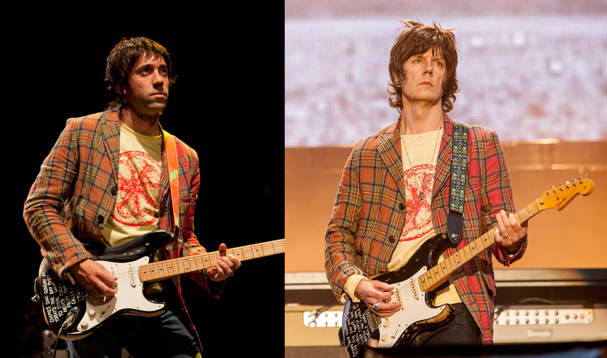 Happy Birthday to the legend that is John Squire! Heres a pic of our not a bad effort on authenticity ! 