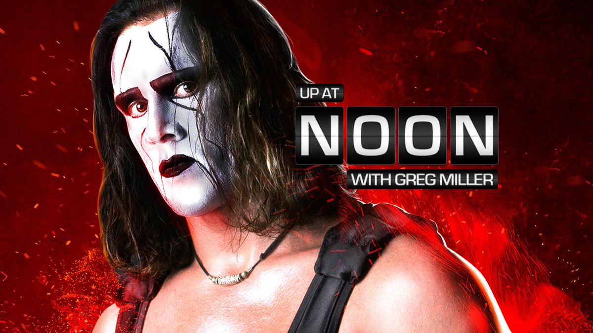 IGN's tweet image. .@Sting comes to @IGN #UpAtNoon to talk about the one last match he's got in him: go.ign.com/ToIjKo2