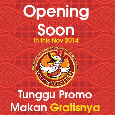Tunggu promo makan gratisnya di November ini :D