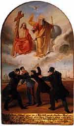 Franz Joseph was taking a stroll when Libényi approached him &amp; struck him from behind with a knife in the neck.