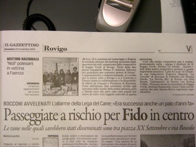 MeetingNidi's tweet photo. Dicono di noi... #meetnidi14 @csilraggioverde http://t.co/OlvDGNOcHG