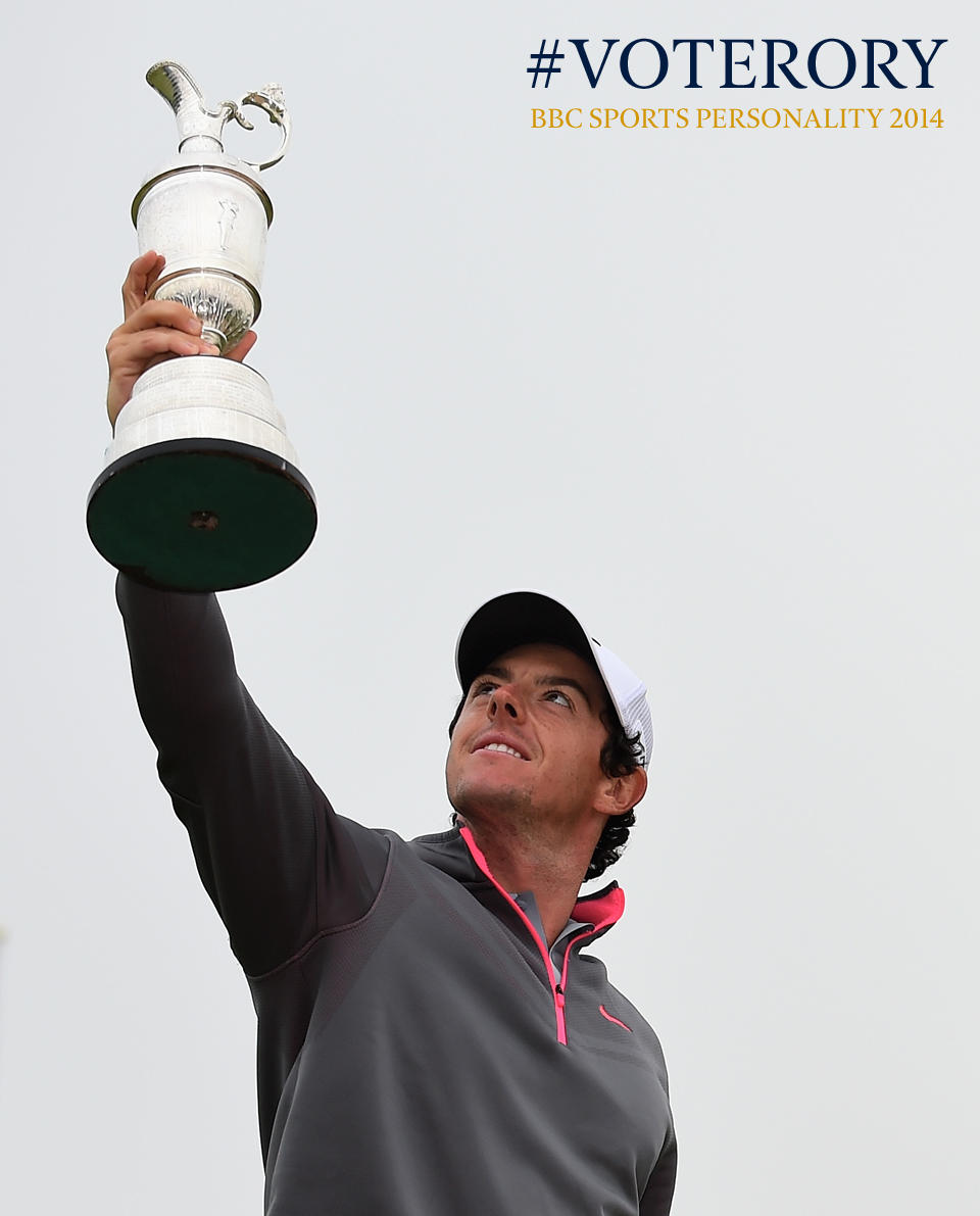 TheOpen's tweet photo. Congrats to @mcilroyrory on being nominated for @BBCSPOTY 2014. Let's get behind him! #VOTERORY http://t.co/eBacuFkBrf