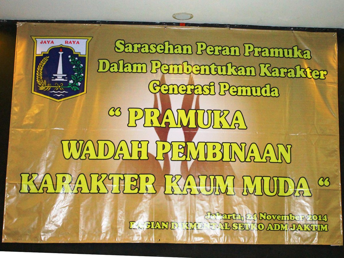 Saresehan TD Kwarcab JAKTIM
<a href="/wartakwarnas/">WARTA KWARNAS</a> <a href="/sylvianamurni/">Sylviana Murni</a> #PramukAksi <a href="/dkcjees/">DKC Jakarta Selatan</a> <a href="/kwarnas/">Joulette</a> <a href="/kwarda_dki/">Kwarda DKI Jakarta</a> #jendelapramuka