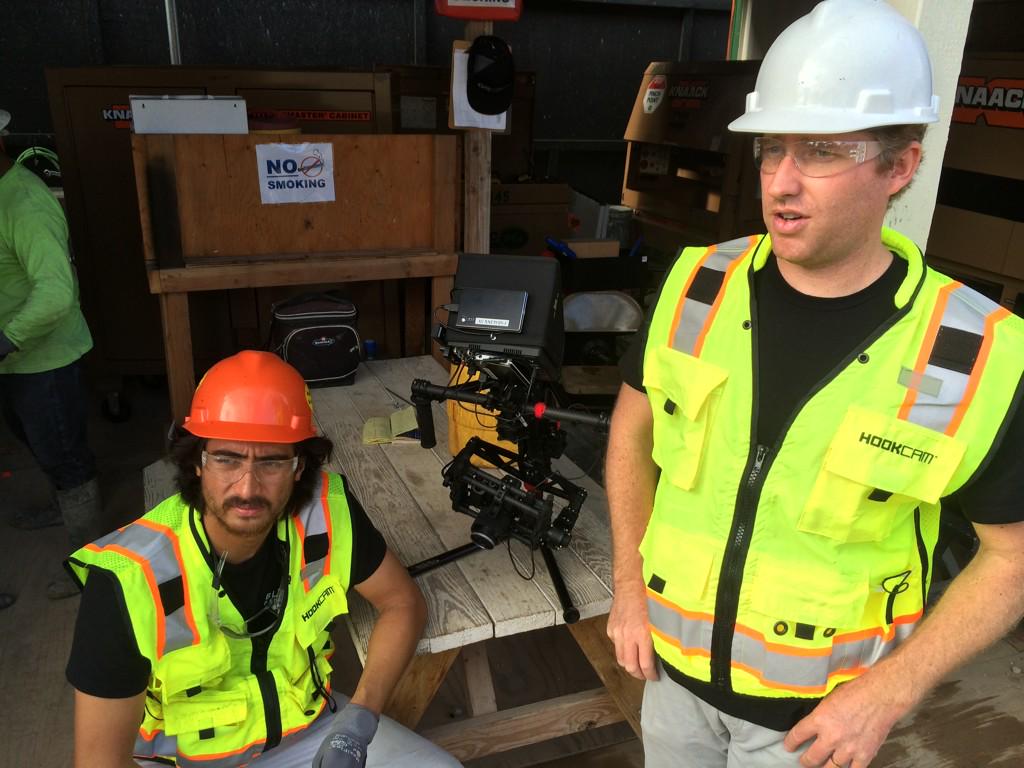 BlueRiverPro's tweet image. A break from total chaos... @freeflycinema @Paralinx @SonyProUSA