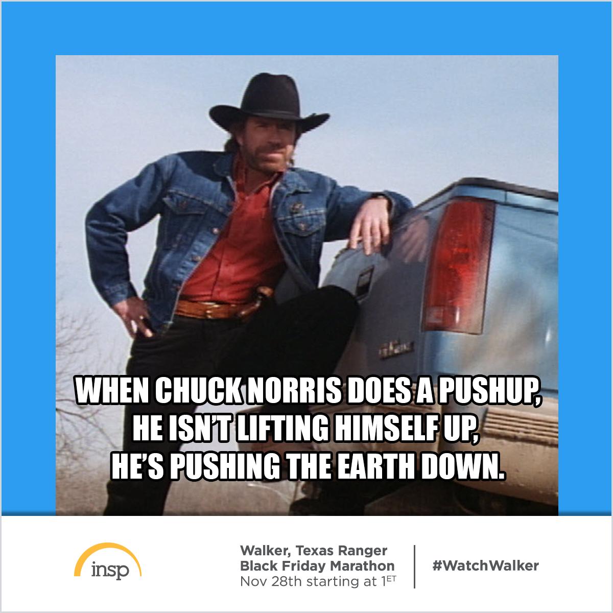 insp_tv's tweet photo. How are you enjoying @chucknorris' debut performance on INSP? There are still 6 more hours left to #WatchWalker! http://t.co/zHQ3DEaCX4