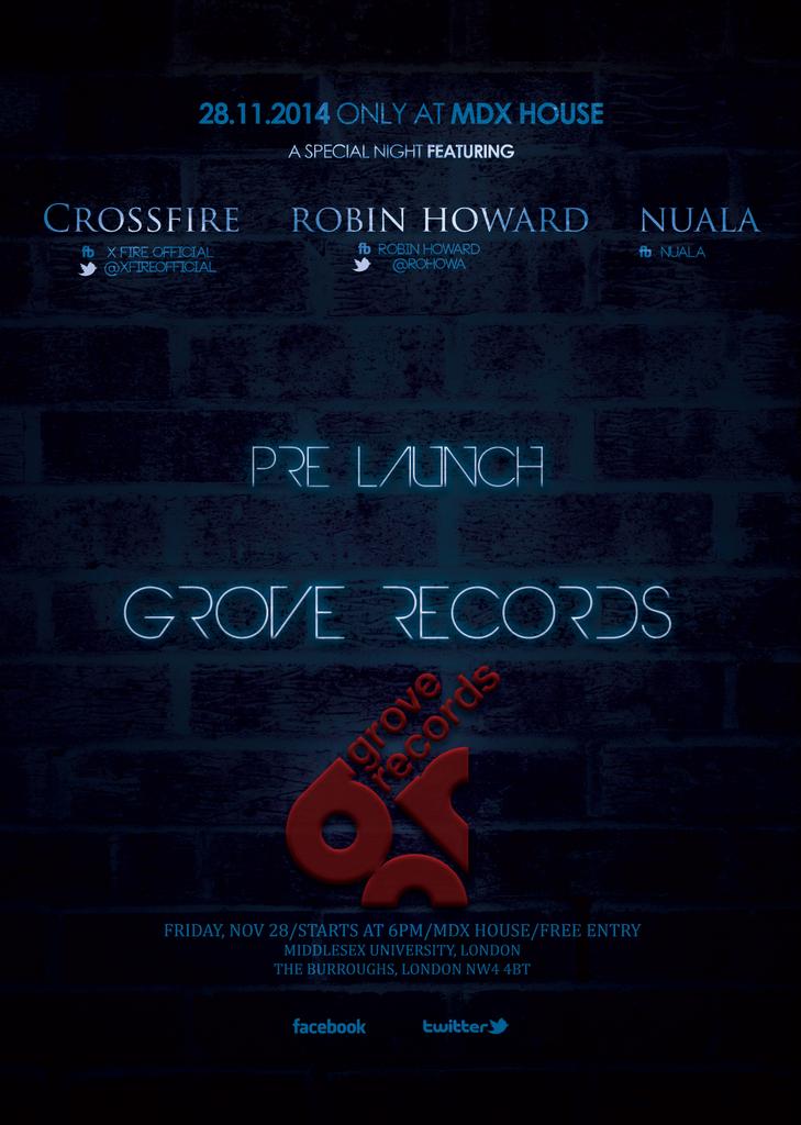 ProjectGroveRec's tweet image. Are you coming to our pre launch? We think you should! This Friday at Middlesex Universitys MDX house at 6 pm!