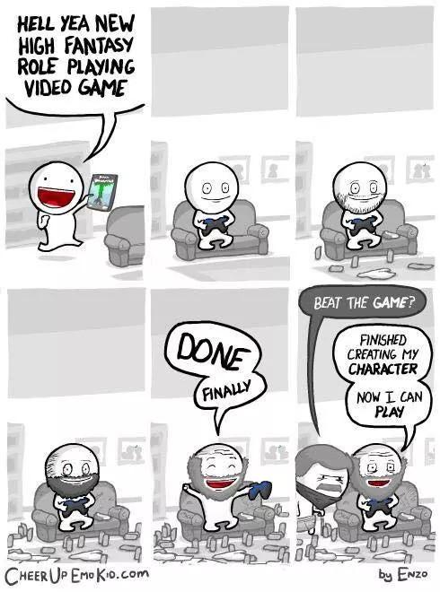 Vigicam's tweet image. Classic me. #rpg #CreatingCharacter #imahugegeek