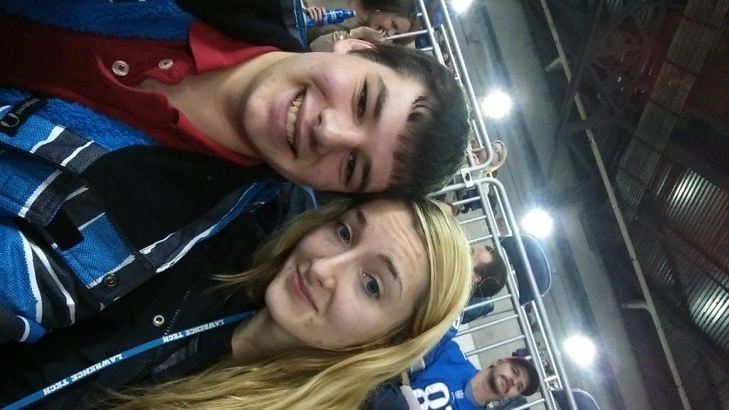 JoshHentschell's tweet photo. Bills vs. Jets game with my love!#billsselfie http://t.co/Vm7lFIGQM4