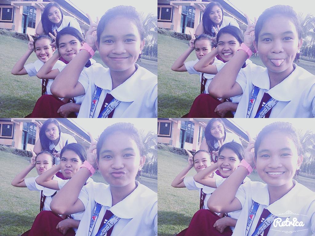 chevvyrolett's tweet photo. Me and My Girls🎀|| We'll never be Royals 👑 #SayFamily @jairah_bautista is Missing. Ayaw matag sayo @HayellaEnna_18 http://t.co/mRVDtKUOgZ