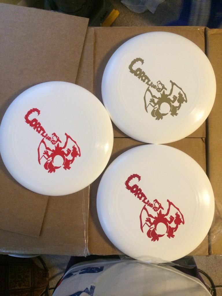 Team_Rocket_Ult's tweet photo. Look out world! The Charizard discs are back! Thanks @DiscraftULT for the hookup! #FlatPlastic http://t.co/kkX7sdHN3E