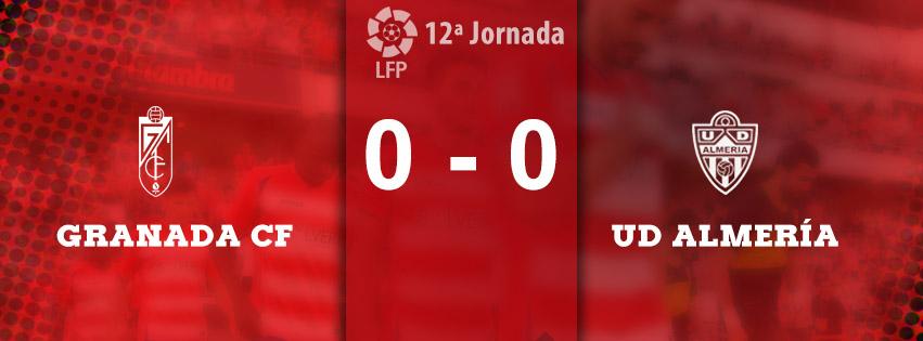 GranadaCF's tweet photo. #GCFvsUDA
(90+4') Final del partido en Los Cármenes:
Granada CF 0-0 UD Almería
#VamosMiGranada #DirectoGCF http://t.co/y5UPAxuaVK
