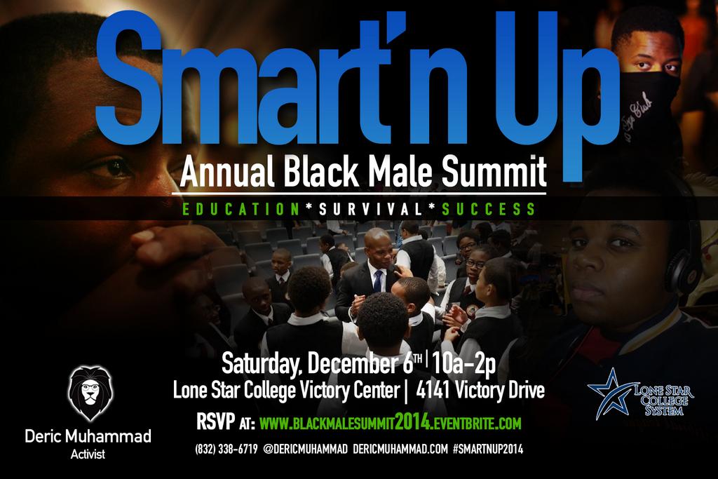 EbonySafiyyah's tweet photo. [Saturday] The 5th Annual Black Male Summit Answers Critical Questions w/ @DericMuhammad http://t.co/eQb3oWX3MQ #BMS5 http://t.co/yRJzsJojhG