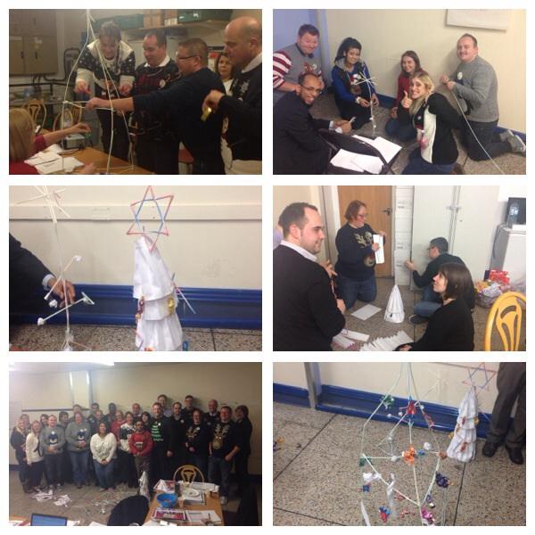 Christmas fun #teambuilding
