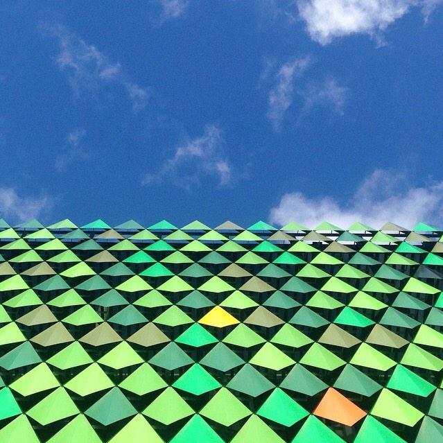 euskogram's tweet photo. #euskoarch: Fachada del edificio Bilbao Arena, diseñado por ACXT-Idom. Foto de @bakioman http://t.co/hE1OMJnziw