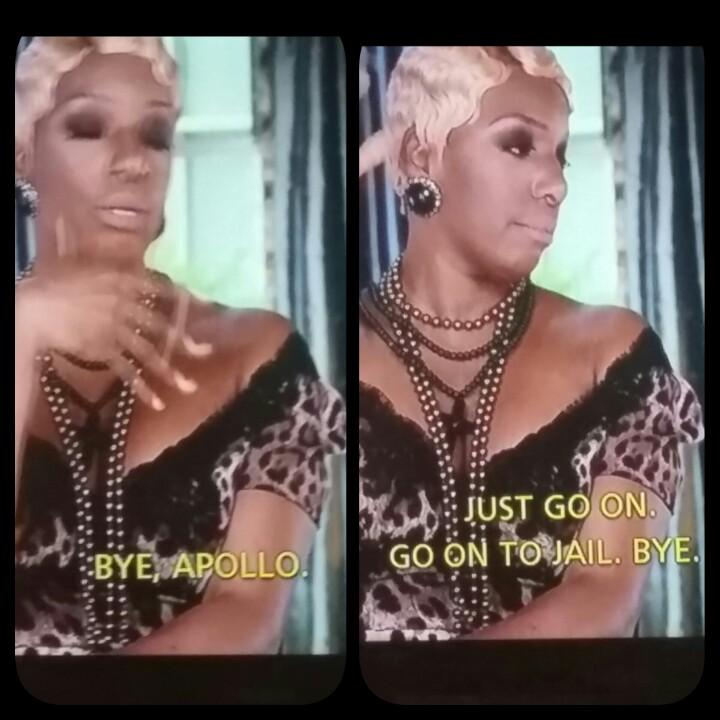 AdaPetitee's tweet photo. Nene is something else ๐๐ญ #RHOA #ByeApollo http://t.co/siKdVUj0Rf