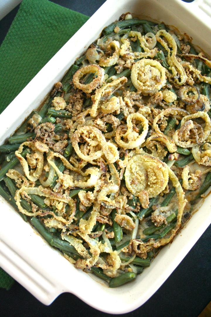 withadventure__'s tweet photo. In time for #Thanksgiving: Healthy #glutenfree #vegan Green Bean Casserole. Get the recipe: http://t.co/Wx1pu50Mfv http://t.co/BnOtTrhxsS