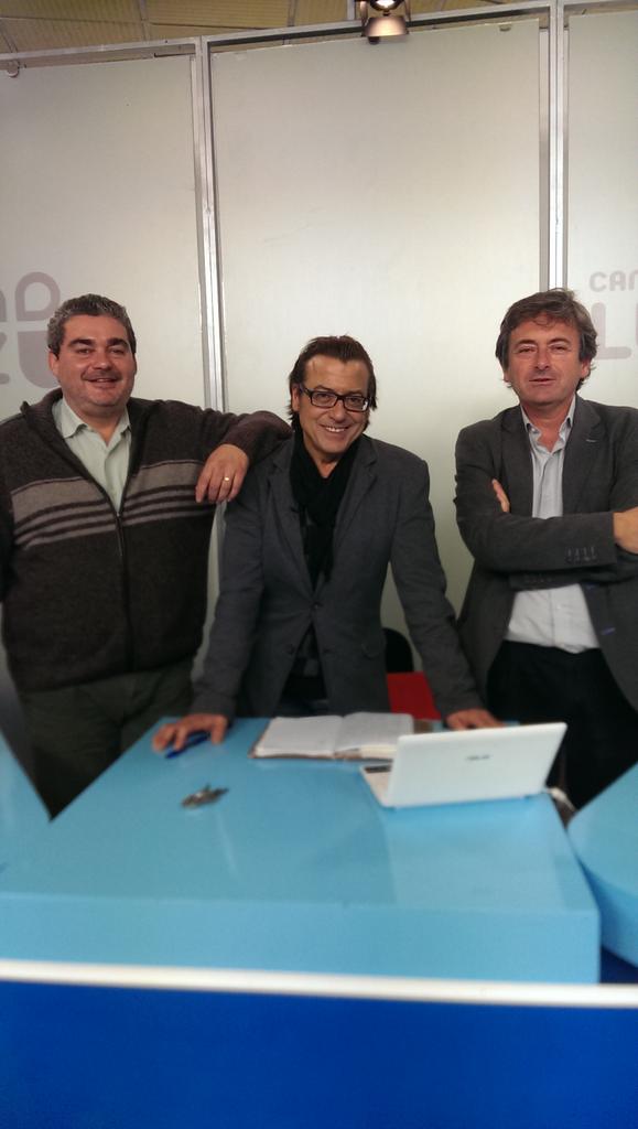 Francisco De la Rosa y Ramiro Guinea hoy, 24 de noviembre de 2014 en 'Javier Berrio con La noticia opinada'. Geniales