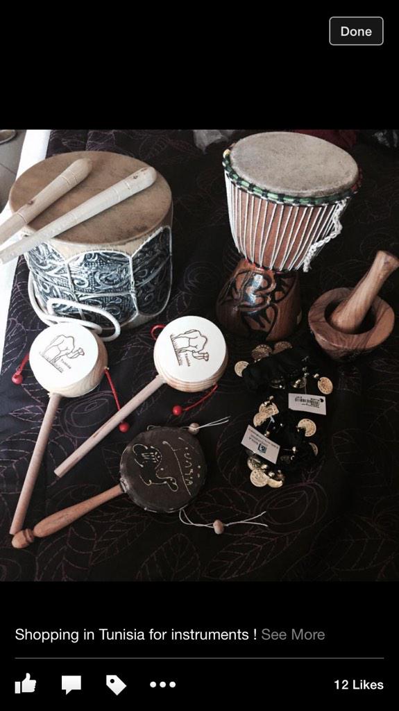 New instruments from Tunisia #EYFS #preschool #instruments