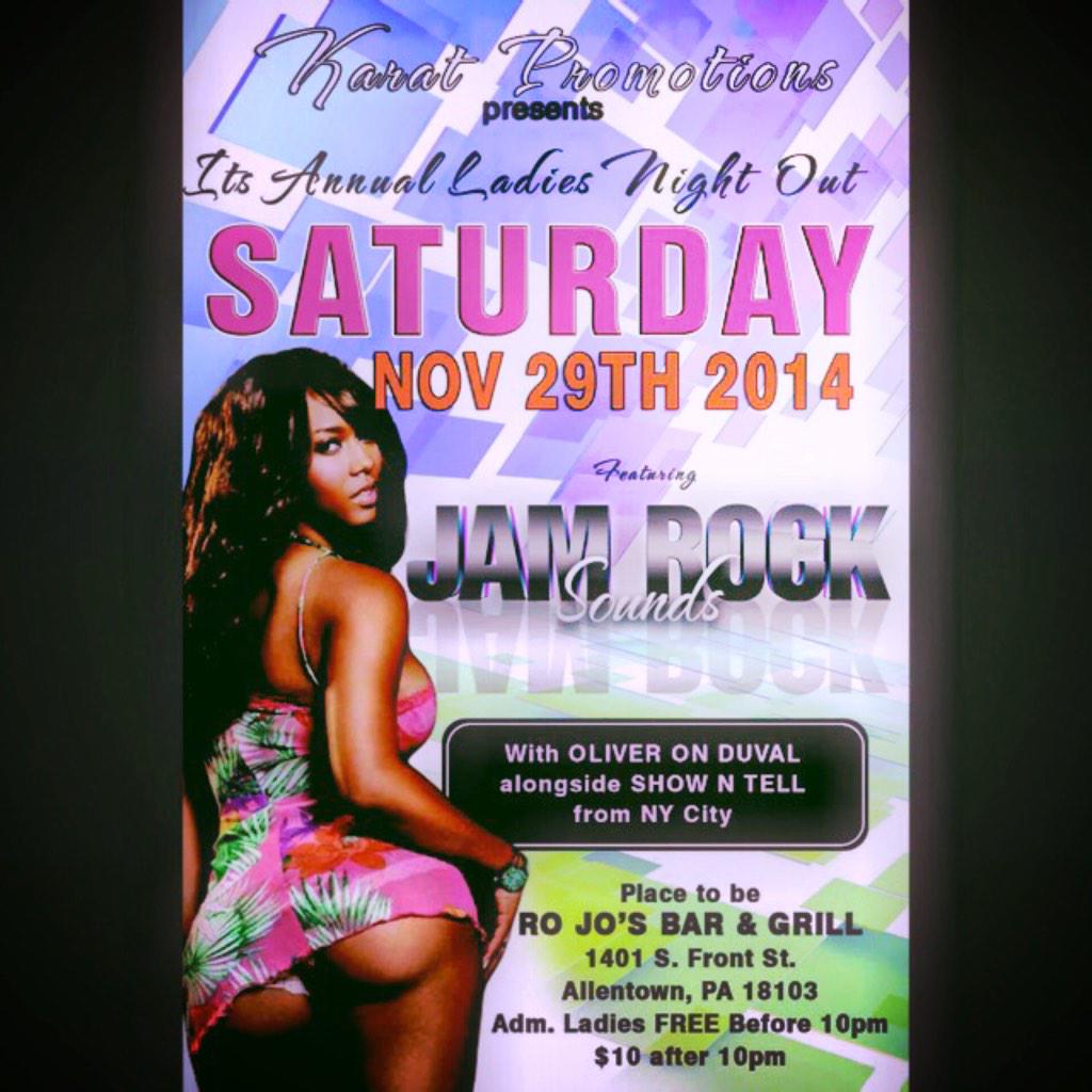 DjShowNtell's tweet photo. THIS SATURDAY I am rocking out @ RO JO'S BAR AND GRILL | #ALLENTOWN, #PA !!!!!! #DjShowNtell #TheGoodNeighbors Rollin http://t.co/JDXw1Mtuo0