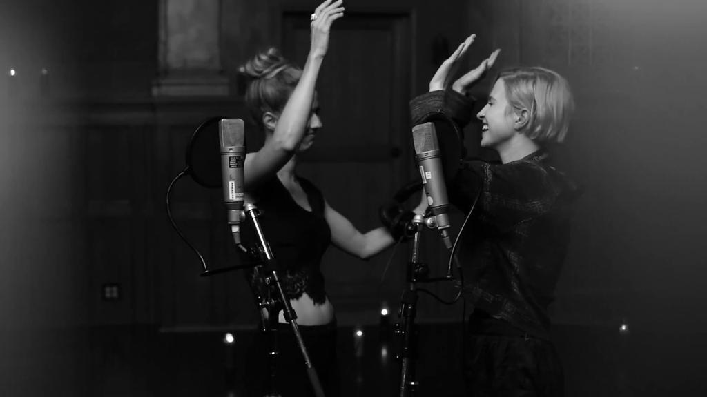 invalidia's tweet image. Hayley: "Yeah double highfive! ...Wait no a hug ok"