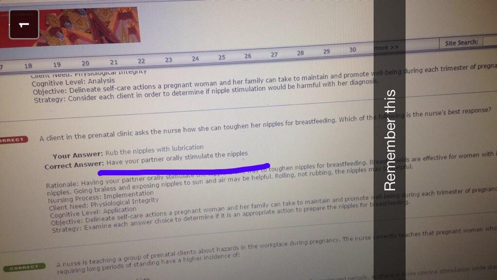 brendasalazar32's tweet image. ...wasn't thinking along those lines NCLEX, ya NASTY @alysec16 #1000questionstoomany #whensgraduation