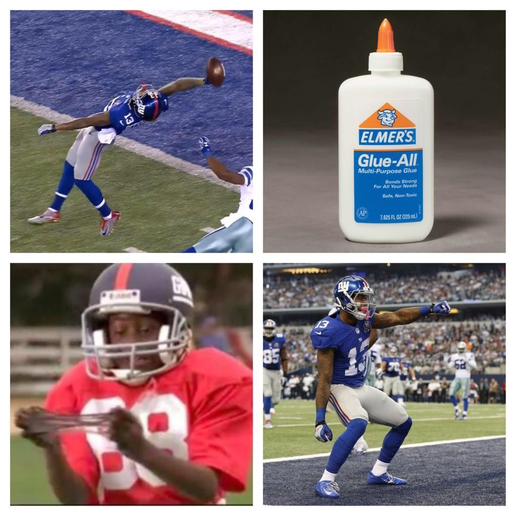 CloydRivers's tweet photo. The Odell Beckham Jr. starter pack. Merica. http://t.co/LNblGVev3x