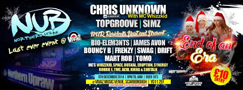 Dj_Skandal's tweet photo. Nur's last event in this iconic venue..

@NorthernUpraw 6th December, Vivaz Music Venue, Scarbough. http://t.co/gjDrb3kuoK