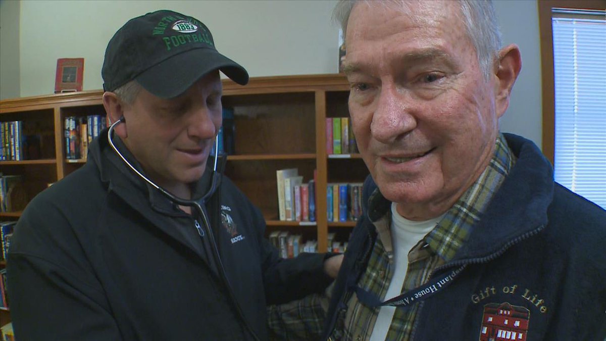 A Lakeville family hears their son's heartbeat in the chest of another man. kare11.tv/1tfXeTm