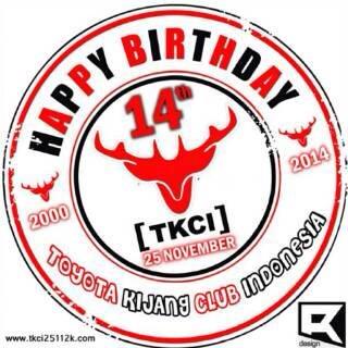 teramissu's tweet photo. Happy Birthday TKCI Nusantara 14tahun cc : @TKCI_JAKARTA @TKCI_Official @ToyotaID #BRAVO TKCI http://t.co/GuMG094oCC