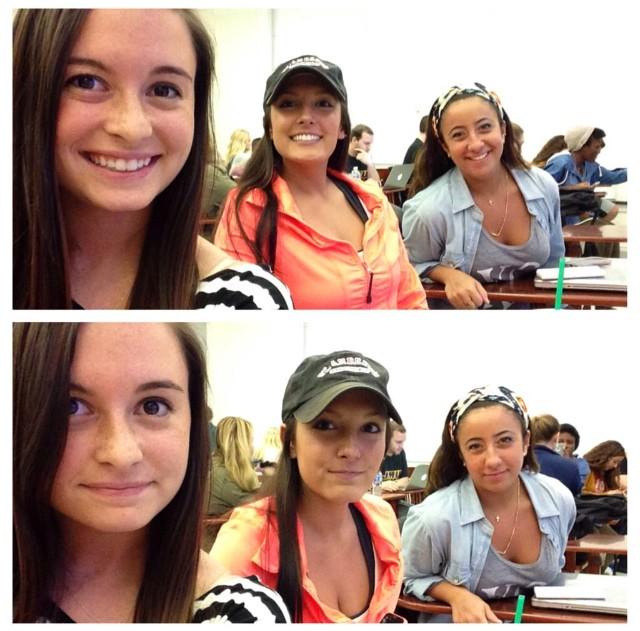 yanezzza's tweet photo. It's all about the #squinch 😑 #selfieworkshop #udcomm318 http://t.co/8EzdPFEqof
